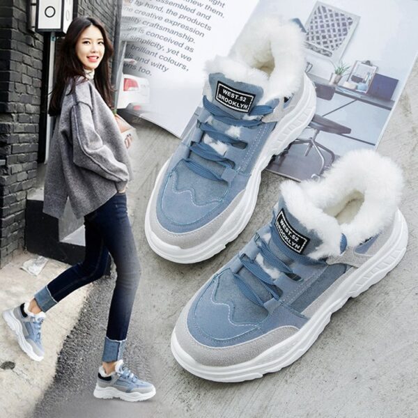 Trifle shoes sneakers cotton shoes women sneakers - Image 2