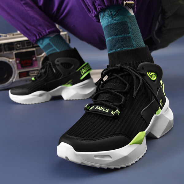 Flying knit socks basketball shoes men - Image 8