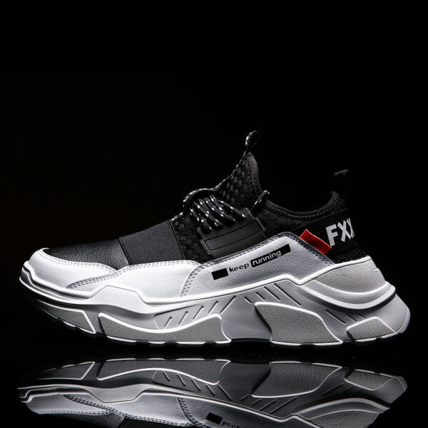 Male Lace-up Men Sneakers Man Non Slip Comfortable Casual Shoes - Image 4