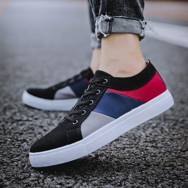 New Canvas Shoes Men Big Shoe 46 47 Man Sneakers Shoes - Image 4