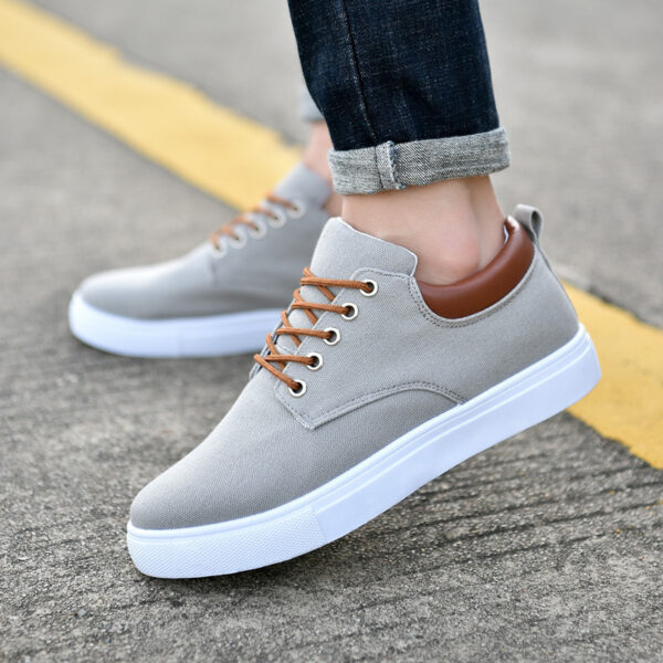 New Canvas Shoes Men Big Shoe 46 47 Man Sneakers Shoes - Image 6