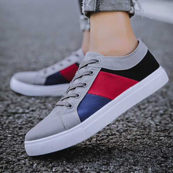 New Canvas Shoes Men Big Shoe 46 47 Man Sneakers Shoes - Image 3