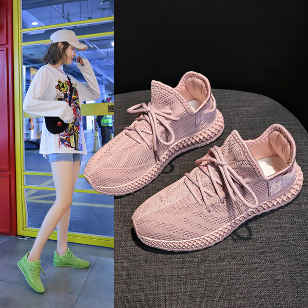 Fashion Candy Color Women Sneakers Tenis Feminino Casual Shoes Women Breathable Mesh Sneakers Women Yellow Red Basket Femme - Image 10