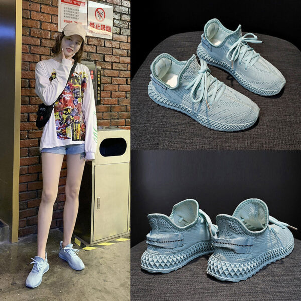 Fashion Candy Color Women Sneakers Tenis Feminino Casual Shoes Women Breathable Mesh Sneakers Women Yellow Red Basket Femme - Image 6