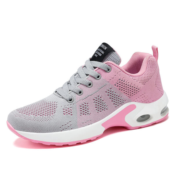 Casual Shoes Breathable Lightweight Mother Shoes Lace-up Cushioned Sneakers Women - Image 8