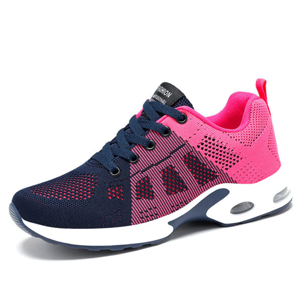 Casual Shoes Breathable Lightweight Mother Shoes Lace-up Cushioned Sneakers Women - Image 5