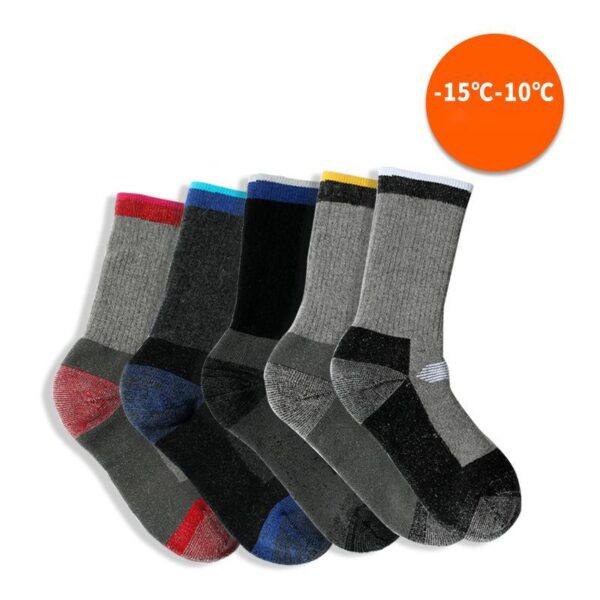 Outdoor socks men and women merino wool socks - Image 2