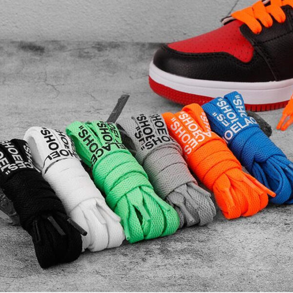 3 pairs of letter laces