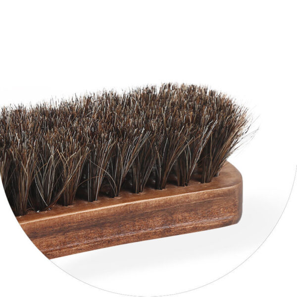 Shoe polish mahogany brush horsehair brush - Image 3