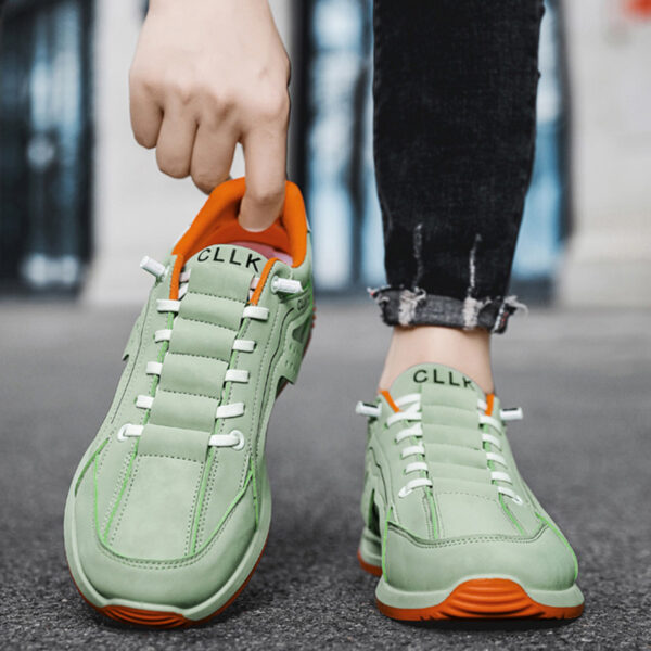 Fashion Skateboard Shoes Men Anti-skid Slip-on Flats Casual Lazy Shoes Outdoor Breathable Running Sports Sneakers - Image 9
