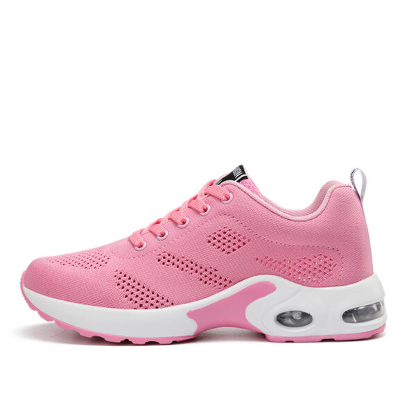 Casual Shoes Breathable Lightweight Mother Shoes Lace-up Cushioned Sneakers Women - Image 3