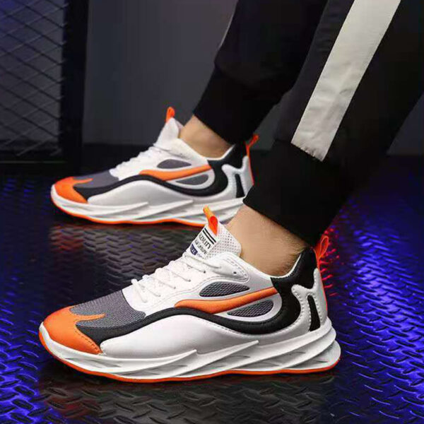 Fashion Running Walking Sports Shoes Non Slip Sneakers Men - Image 5
