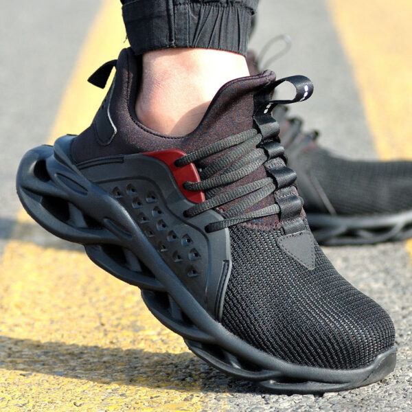 Indestructible Work Shoes Sneakers Men Anti-puncture Safety Shoes - Image 4