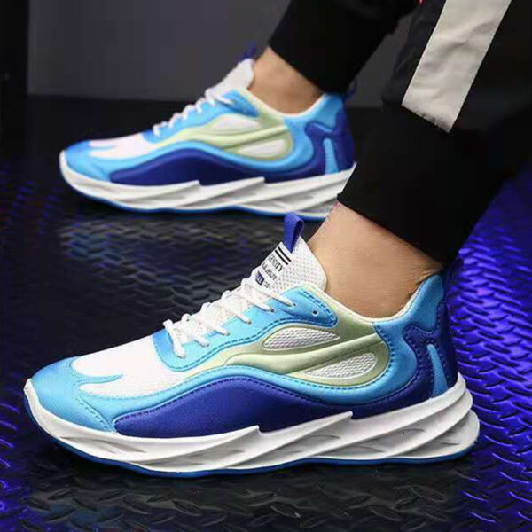Fashion Running Walking Sports Shoes Non Slip Sneakers Men - Image 4