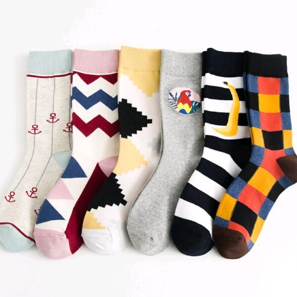 British wind socks personality couple socks men and women cotton stockings