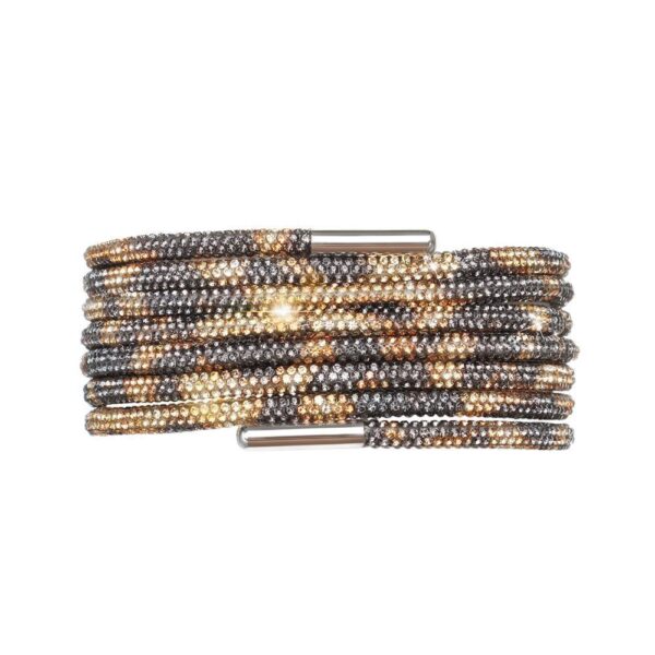 1PC Rhinestone Shoelaces Casual Sneaker Round Shoe Laces - Image 5