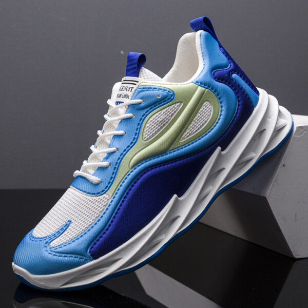 Fashion Running Walking Sports Shoes Non Slip Sneakers Men - Image 8