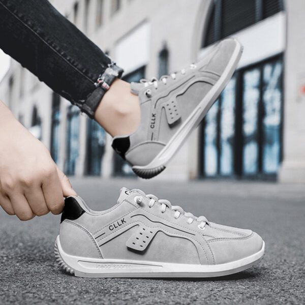 Fashion Skateboard Shoes Men Anti-skid Slip-on Flats Casual Lazy Shoes Outdoor Breathable Running Sports Sneakers - Image 4