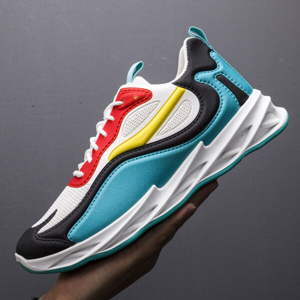 Fashion Running Walking Sports Shoes Non Slip Sneakers Men - Image 6