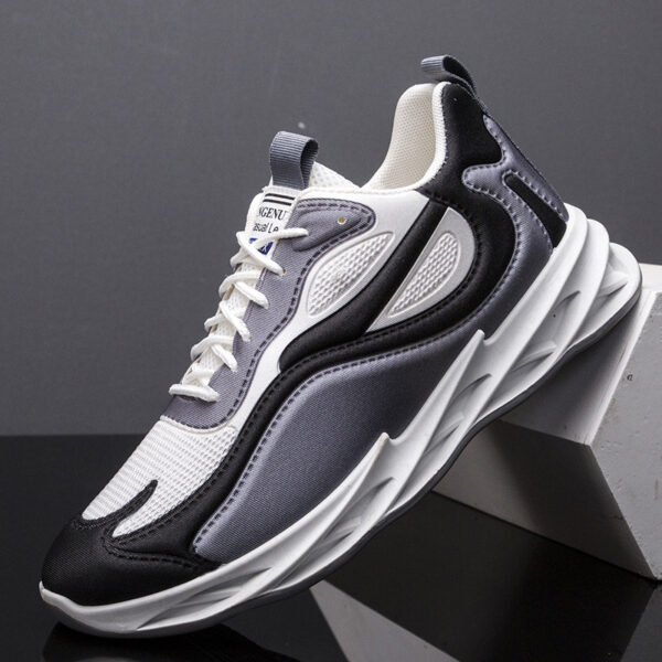 Fashion Running Walking Sports Shoes Non Slip Sneakers Men - Image 2