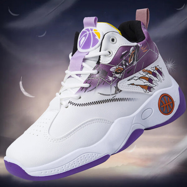 High-top Breathable Basketball Shoes Sneakers - Image 6