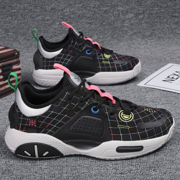 Cotton Candy Basketball Shoes Men's Sneakers - Image 8