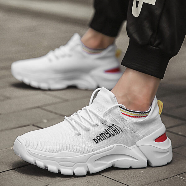 Korean Personality Fashion Trend Lightweight Breathable Running Shoes - Image 4