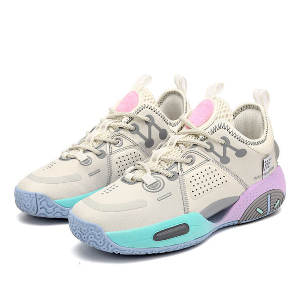 Cotton Candy Basketball Shoes Men's Sneakers - Image 6